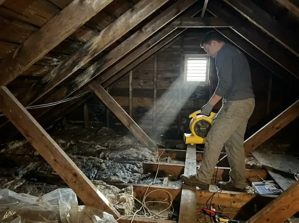 attic-water-damage-drying-proc-007 — frequently asked questions, Emergency Water Extraction & 24/7 Flood Response in Kill De…